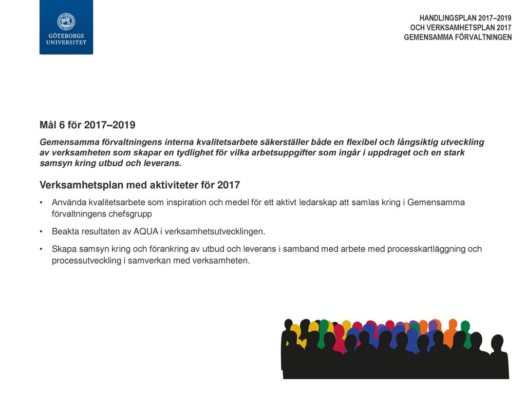 Handlingsplan Och Verksamhetsplan Gemensamma F Rvaltningen Ppt Ladda Ner